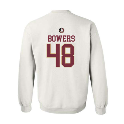 FSU - NCAA Football : Caleb Bowers - Fashion Shersey Crewneck Sweatshirt-1