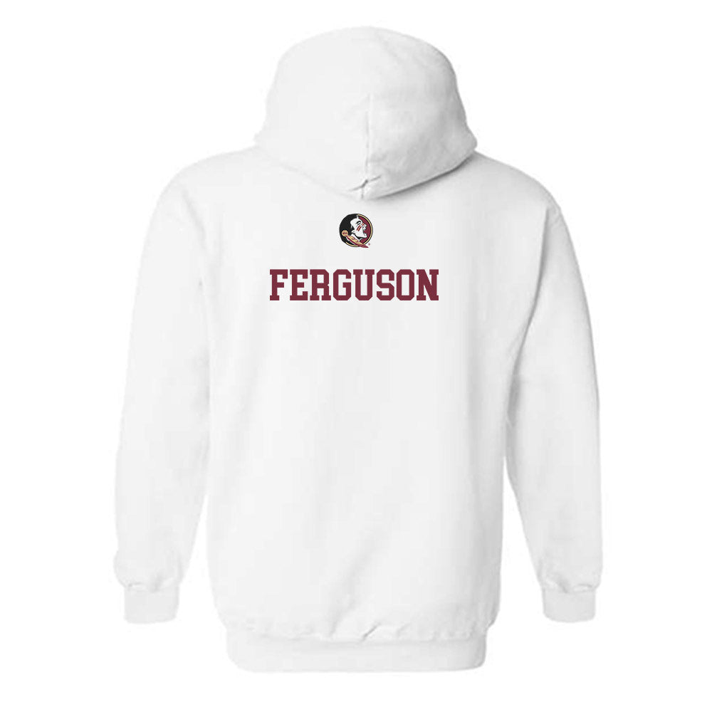 FSU - NCAA Women's Track & Field : Takiyah Ferguson - Fashion Shersey Hooded Sweatshirt-1