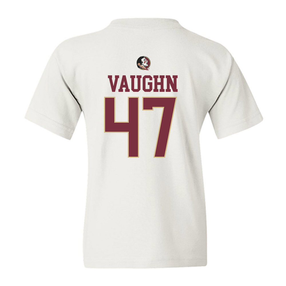 FSU - NCAA Baseball : Rhett Vaughn - Fashion Shersey Youth T-Shirt-1