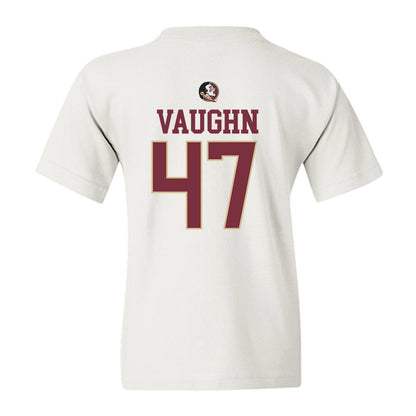 FSU - NCAA Baseball : Rhett Vaughn - Fashion Shersey Youth T-Shirt-1