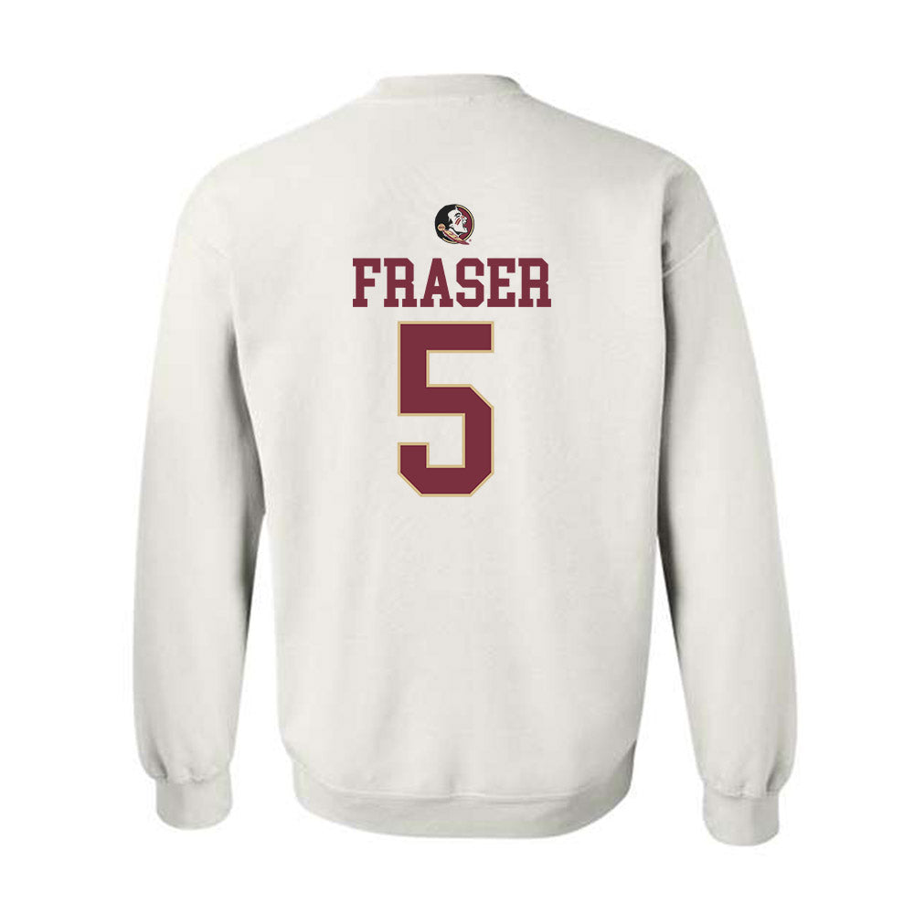 FSU - NCAA Baseball : Gabe Fraser - Fashion Shersey Crewneck Sweatshirt-1