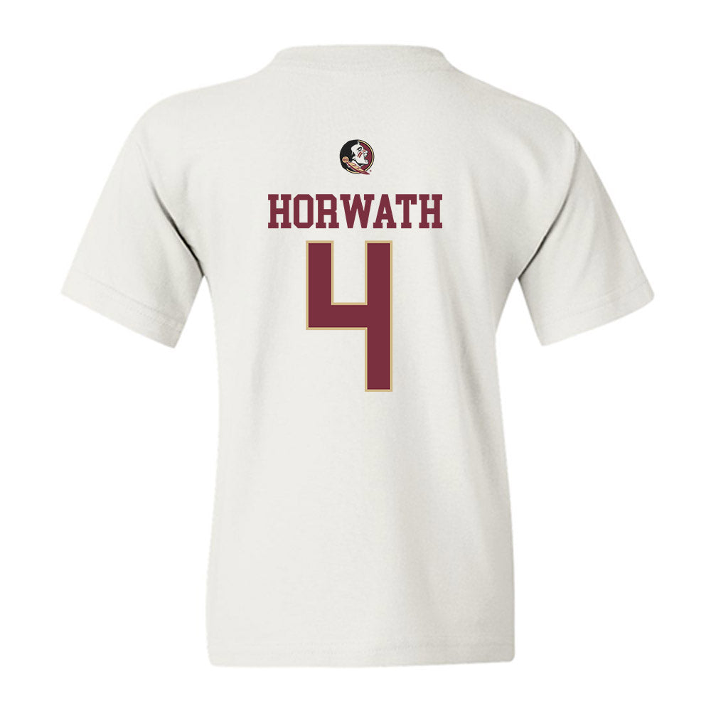 FSU - NCAA Beach Volleyball : Jess Horwath - Fashion Shersey Youth T-Shirt-1