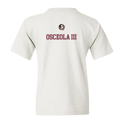 FSU - NCAA Baseball : OB Osceola III - Fashion Shersey Youth T-Shirt-1
