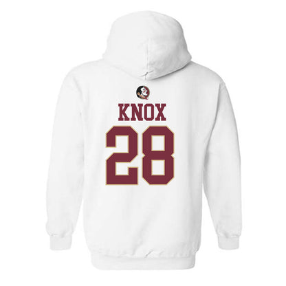 FSU - NCAA Women's Lacrosse : Marlo Knox - Fashion Shersey Hooded Sweatshirt-1