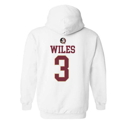 FSU - NCAA Women's Lacrosse : Brogan Wiles - Fashion Shersey Hooded Sweatshirt-1