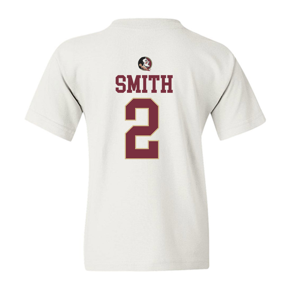 FSU - NCAA Women's Lacrosse : Ruby Smith - Fashion Shersey Youth T-Shirt-1