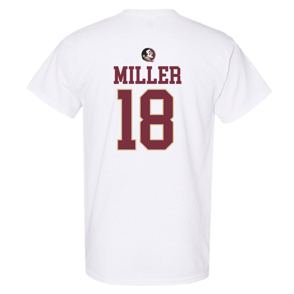 FSU - NCAA Women's Lacrosse : Ellie Miller - Fashion Shersey T-Shirt-1