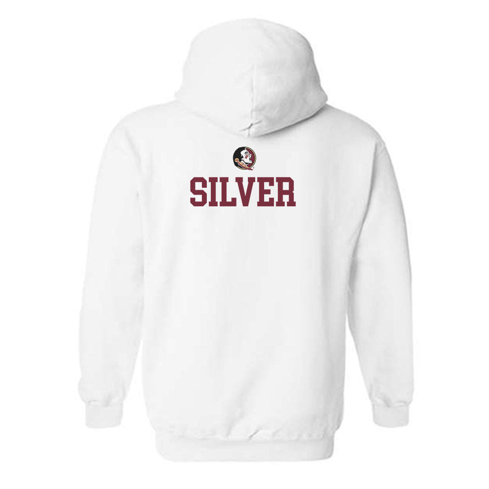 FSU - NCAA Men's Swimming & Diving : Ethan Silver - Fashion Shersey Hooded Sweatshirt-1
