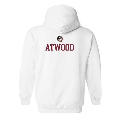 FSU - NCAA Men's Track & Field : Jake Atwood - Fashion Shersey Hooded Sweatshirt-1