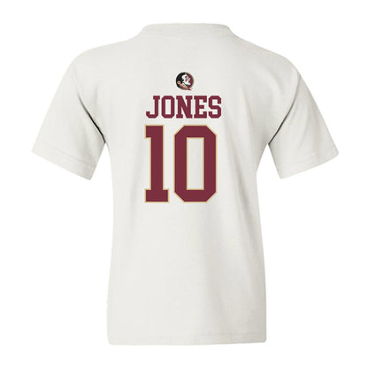 FSU - NCAA Football : Christopher Jones - Fashion Shersey Youth T-Shirt-1
