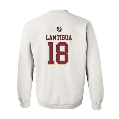 FSU - NCAA Baseball : Emmanuel Lantigua - Fashion Shersey Crewneck Sweatshirt-1