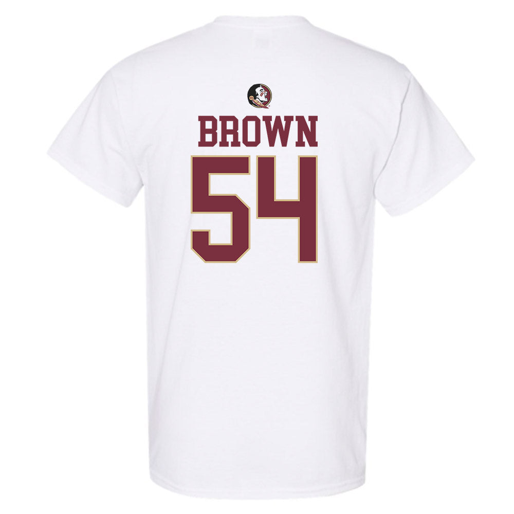 FSU - NCAA Football : Chastan Brown - Fashion Shersey T-Shirt-1