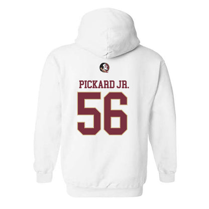 FSU - NCAA Football : Steven Pickard Jr. - Fashion Shersey Hooded Sweatshirt-1
