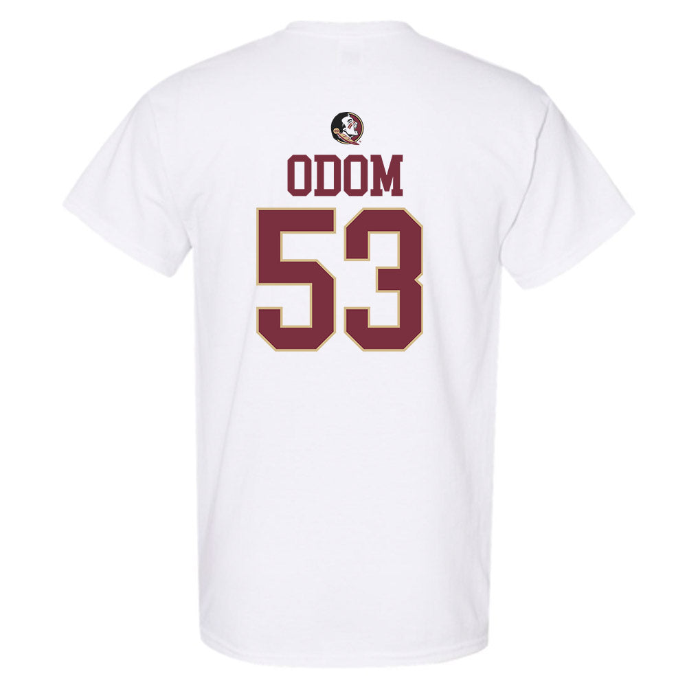 FSU - NCAA Baseball : Cam Odom - Fashion Shersey T-Shirt-1