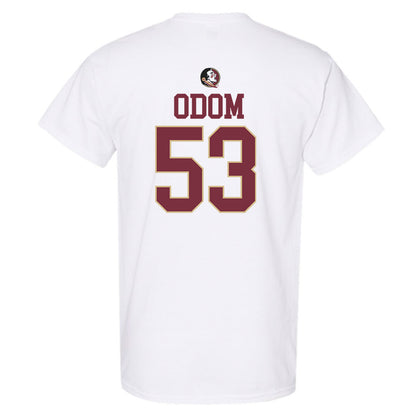 FSU - NCAA Baseball : Cam Odom - Fashion Shersey T-Shirt-1