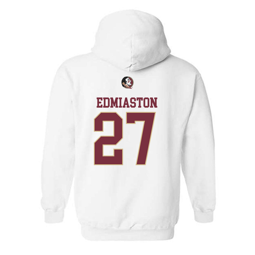 FSU - NCAA Softball : Nicole Edmiaston - Fashion Shersey Hooded Sweatshirt-1