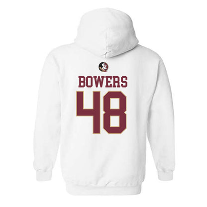 FSU - NCAA Football : Caleb Bowers - Fashion Shersey Hooded Sweatshirt-1