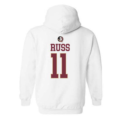 FSU - NCAA Women's Volleyball : Caylan Russ - Fashion Shersey Hooded Sweatshirt