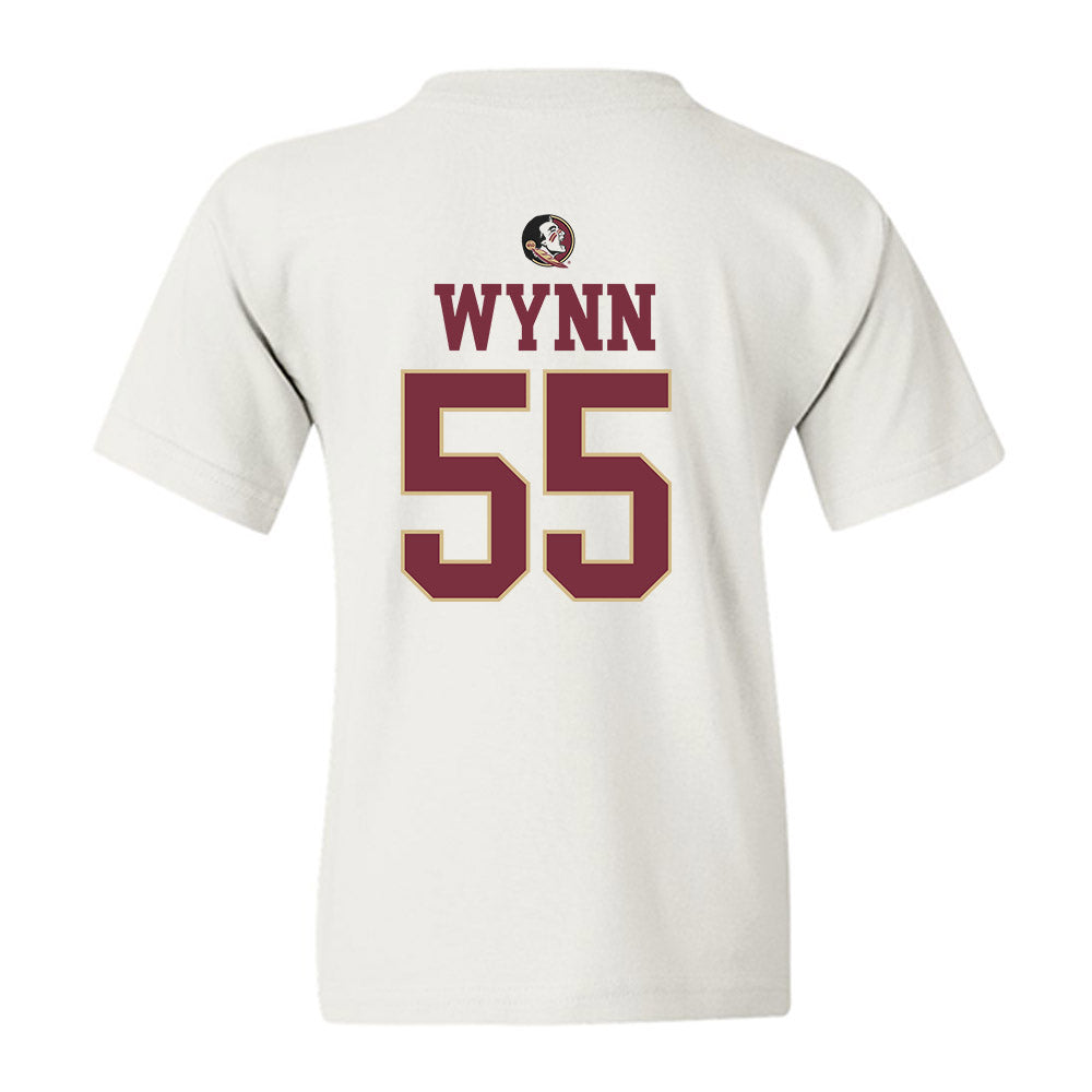 FSU - NCAA Football : Kevin Wynn - Fashion Shersey Youth T-Shirt-1