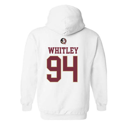 FSU - NCAA Football : Franklin Whitley - Fashion Shersey Hooded Sweatshirt-1