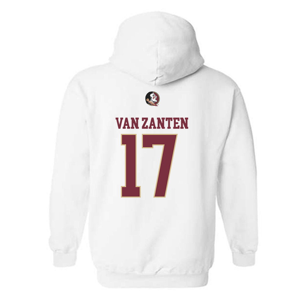 FSU - NCAA Women's Soccer : Amelia Van Zanten - Fashion Shersey Hooded Sweatshirt-1