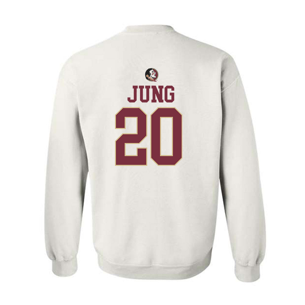 FSU - NCAA Women's Soccer : Joelle Jung - Fashion Shersey Crewneck Sweatshirt-1