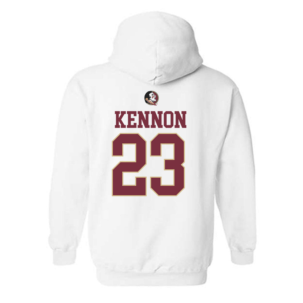 FSU - NCAA Football : Chauncey Kennon - Fashion Shersey Hooded Sweatshirt-1