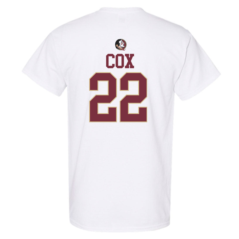 FSU - NCAA Women's Lacrosse : Charlise Cox - Fashion Shersey T-Shirt-1