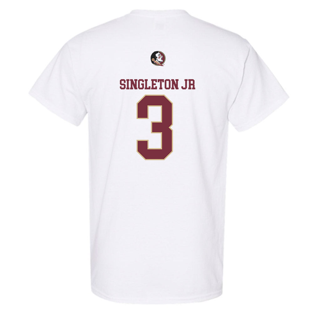FSU - NCAA Football : Samuel Singleton Jr - Fashion Shersey T-Shirt-1