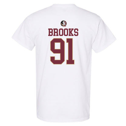 FSU - NCAA Football : Cam Brooks - Fashion Shersey T-Shirt-1