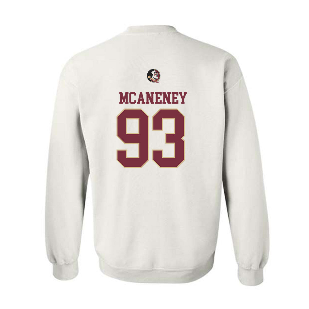 FSU - NCAA Football : Conor McAneney - Fashion Shersey Crewneck Sweatshirt-1