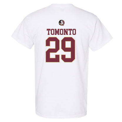 FSU - NCAA Women's Lacrosse : Victoria Tomonto - Fashion Shersey T-Shirt-1