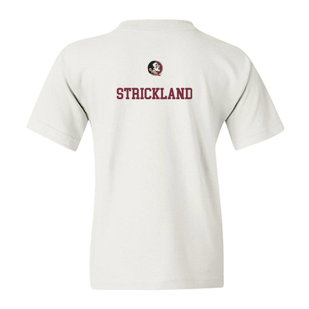 FSU - NCAA Women's Soccer : Tanner Strickland - Fashion Shersey Youth T-Shirt-1