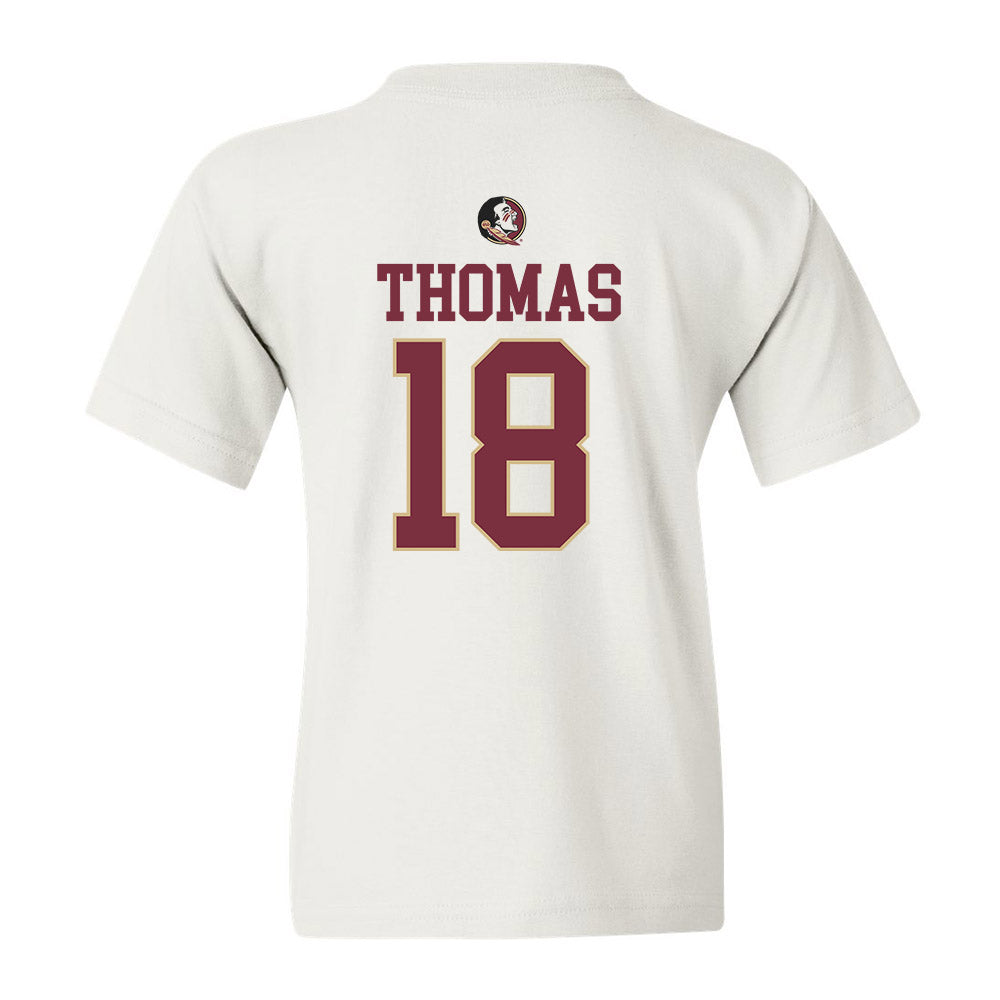 FSU - NCAA Football : Landen Thomas - Fashion Shersey Youth T-Shirt