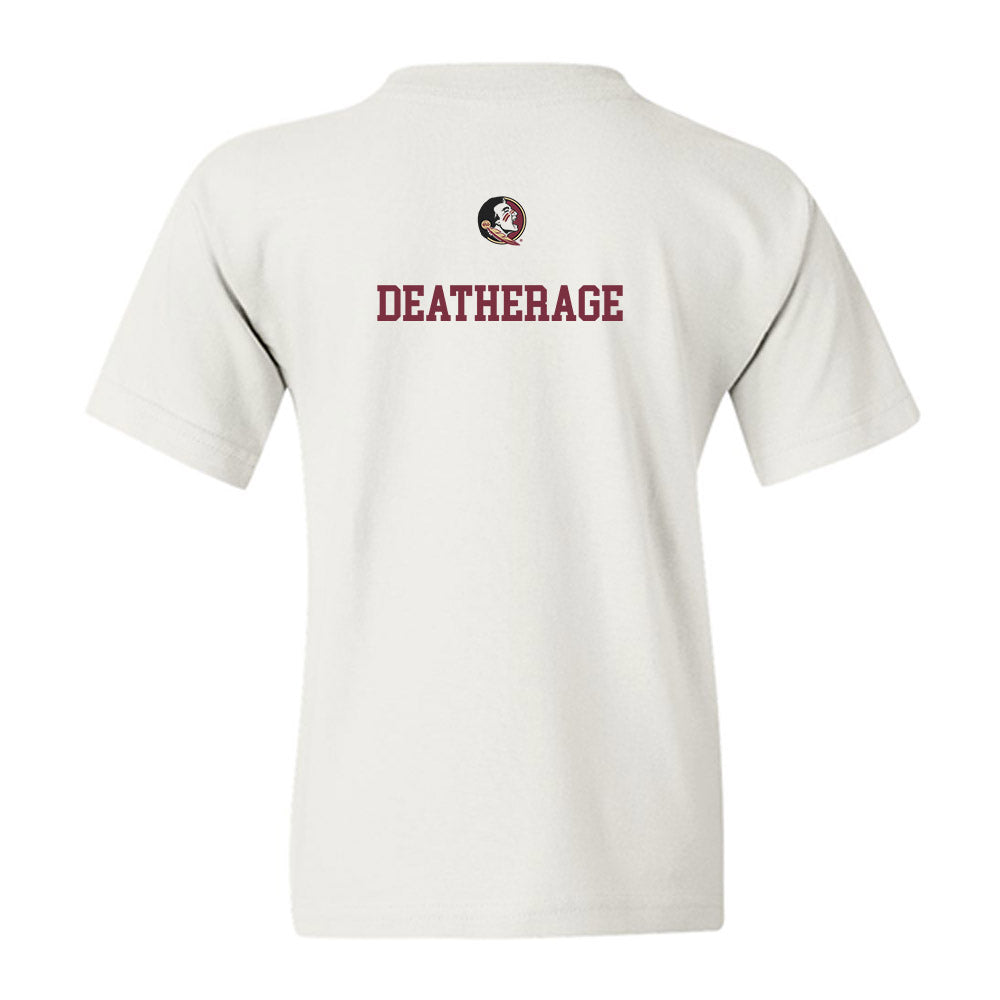 FSU - NCAA Women's Tennis : Mary Boyce Deatherage - Fashion Shersey Youth T-Shirt-1