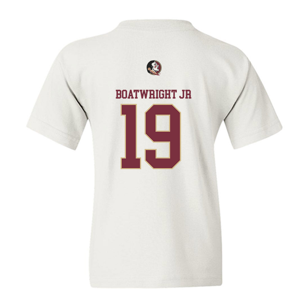 FSU - NCAA Football : Jarvis Boatwright Jr - Fashion Shersey Youth T-Shirt-1