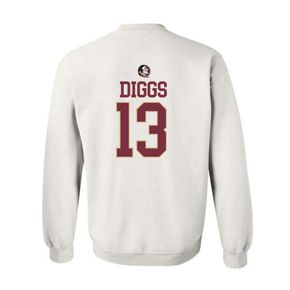 FSU - NCAA Football : Deamontae Diggs - Fashion Shersey Crewneck Sweatshirt-1