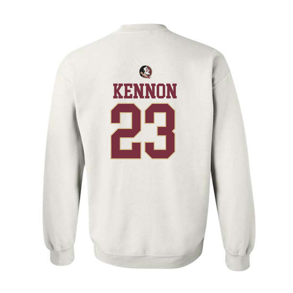 FSU - NCAA Football : Chauncey Kennon - Fashion Shersey Crewneck Sweatshirt-1
