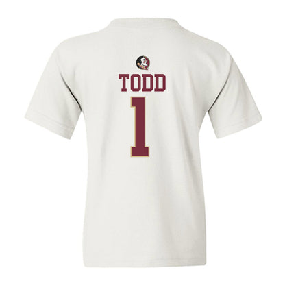 FSU - NCAA Women's Soccer : Adelyn Todd - Fashion Shersey Youth T-Shirt-1