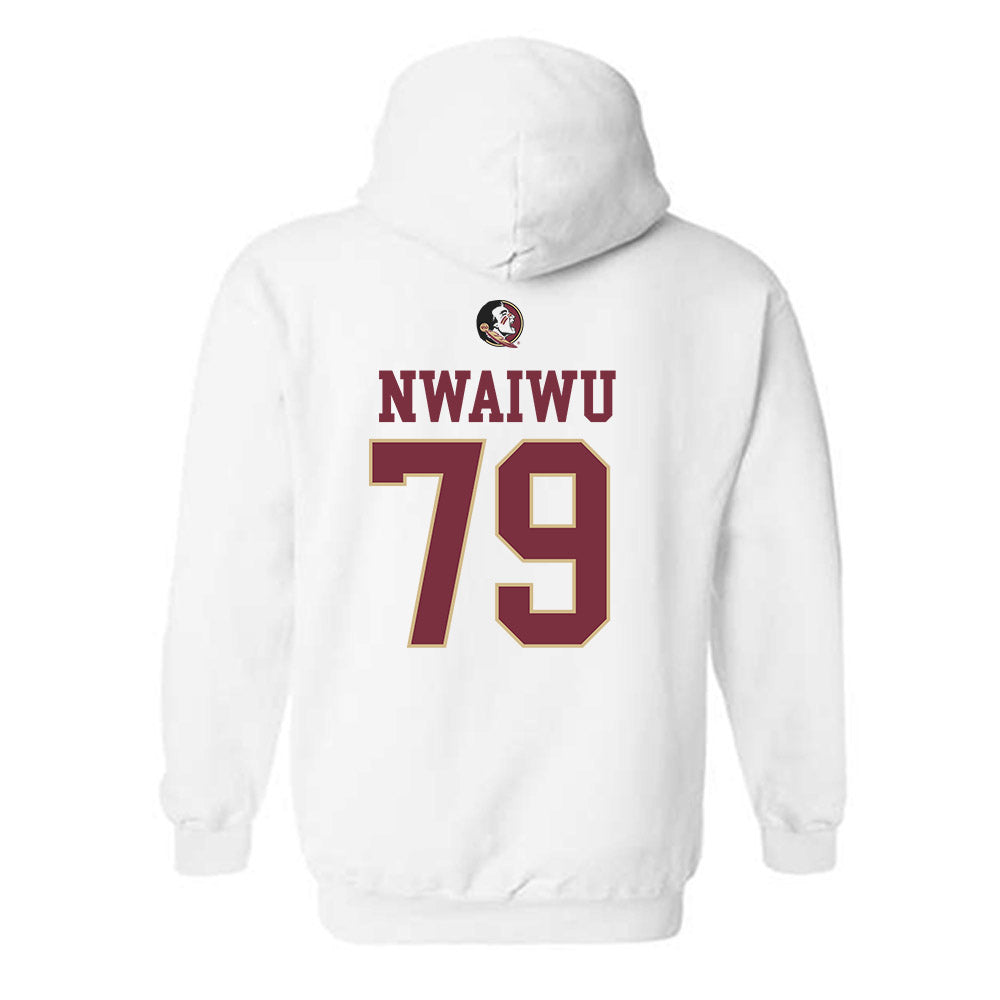 FSU - NCAA Football : Chimdia Nwaiwu - Fashion Shersey Hooded Sweatshirt-1