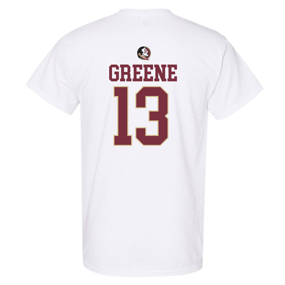 FSU - NCAA Women's Basketball : Tatum Greene - Fashion Shersey T-Shirt-1