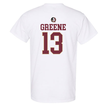 FSU - NCAA Women's Basketball : Tatum Greene - Fashion Shersey T-Shirt-1