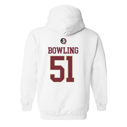 FSU - NCAA Football : Paul Bowling - Fashion Shersey Hooded Sweatshirt-1
