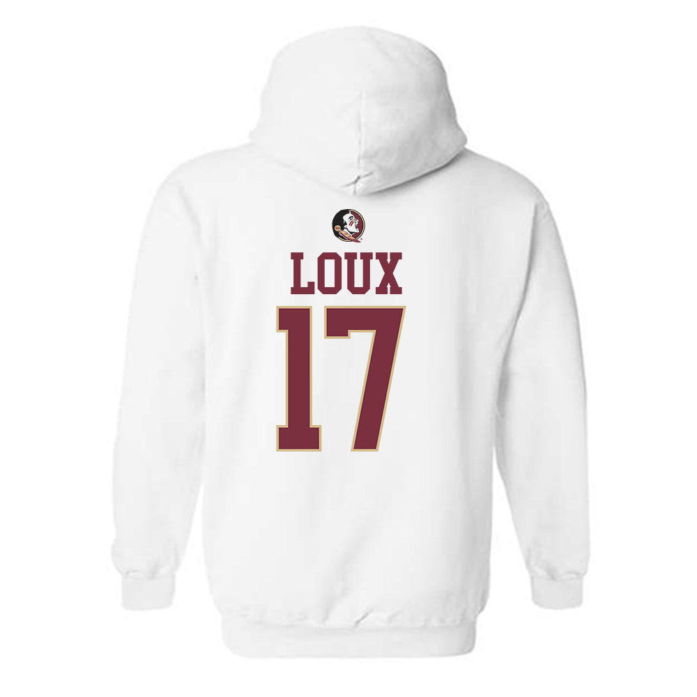 FSU - NCAA Women's Basketball : Kennedy Loux - Fashion Shersey Hooded Sweatshirt-1
