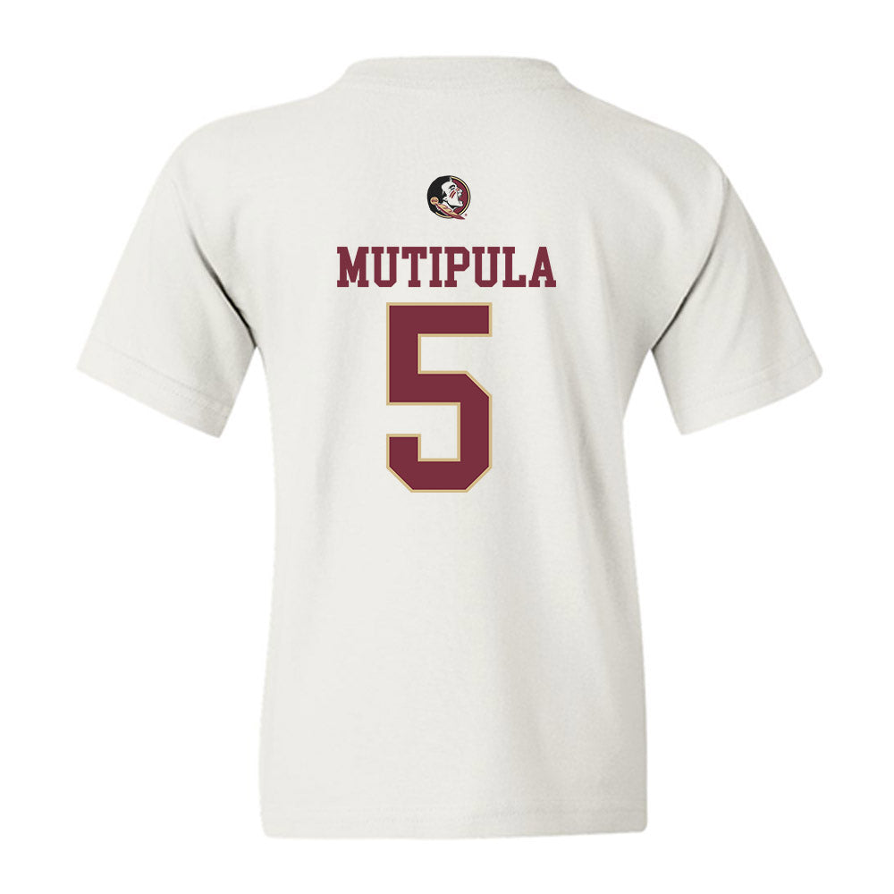 FSU - NCAA Women's Soccer : Bridget Mutipula - Fashion Shersey Youth T-Shirt-1