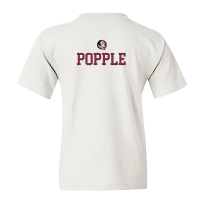FSU - NCAA Cheerleading : Vincent Popple - Fashion Shersey Youth T-Shirt-1