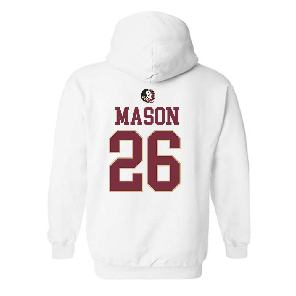FSU - NCAA Women's Volleyball : Lexie Mason - Fashion Shersey Hooded Sweatshirt-1
