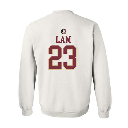 FSU - NCAA Beach Volleyball : Elena Lam - Fashion Shersey Crewneck Sweatshirt-1