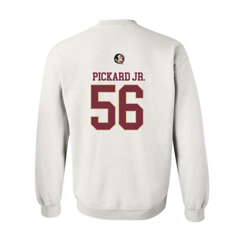 FSU - NCAA Football : Steven Pickard Jr. - Fashion Shersey Crewneck Sweatshirt-1