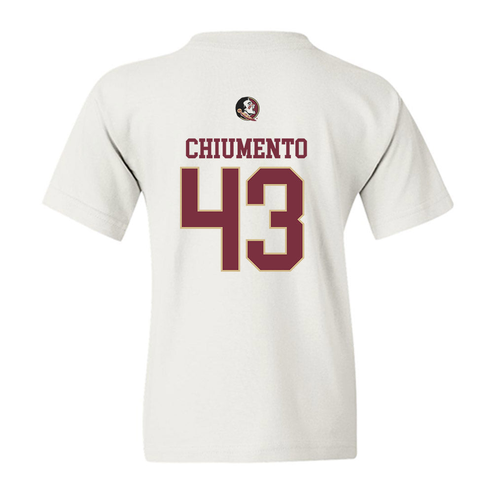 FSU - NCAA Football : Mac Chiumento - Fashion Shersey Youth T-Shirt-1